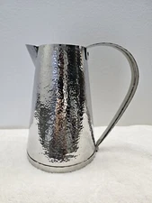MICHAEL ARAM RIVET PITCHER 5.75"W x 7.75"L x 9.25"H Stainless Steel  Discontinue