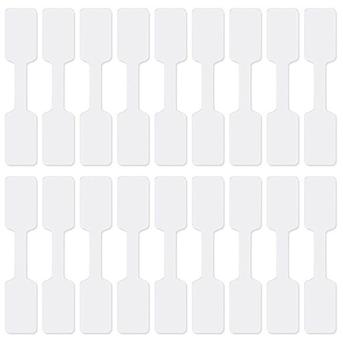 100 Pcs Cable Management Tags Reusable Wire Set Office Label for Wires - Afbeelding 6 van 12