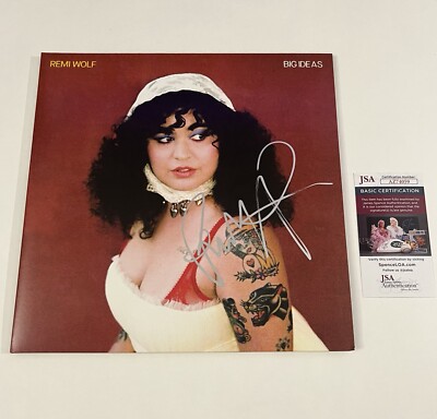 REMI WOLF SIGNED BIG IDEAS VINYL RECORD JUNO JSA COA