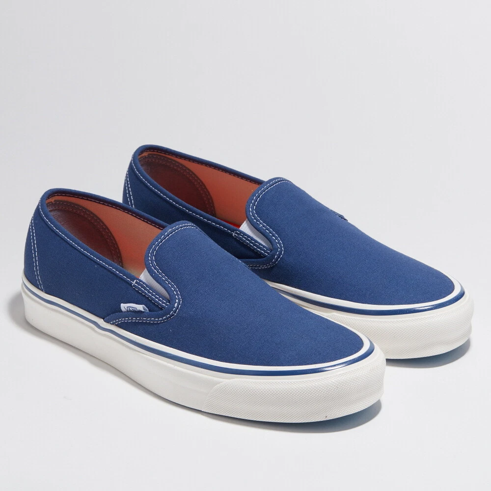 New Vans Classic Slip-On 48 Deck DX Anaheim Factory Og Navy Sneakers 2023 New Vans Classic Slip-On 48 Deck DX Anaheim Factory Og Navy Sneakers 2023
