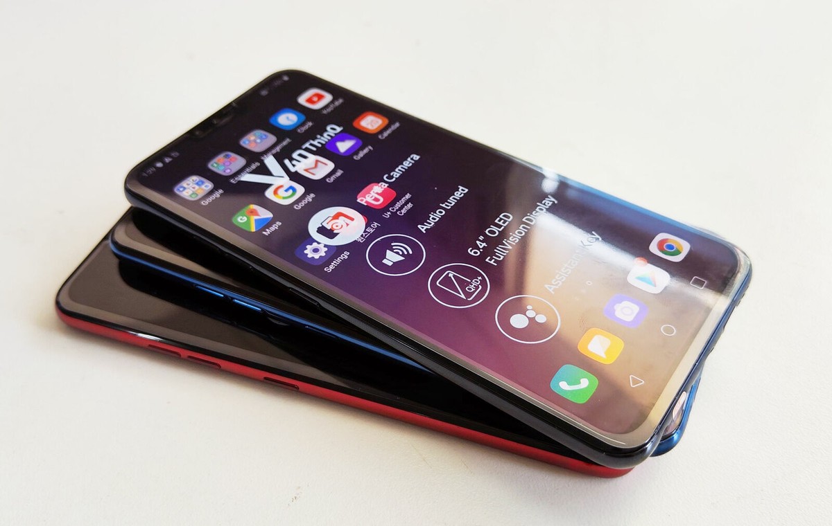 LG Electronics - LG V40 ThinQ Dual-SIM LM-V405EBWモロッコブルー Amazon.com: LG Electronics LG V40 LM-V405UAL - 64GB
