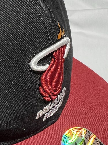 Gorra Miami Heat Juvenil Correa Espalda Bordada Logo Bajo Bill Print '47 Marca - Imagen 7 de 13