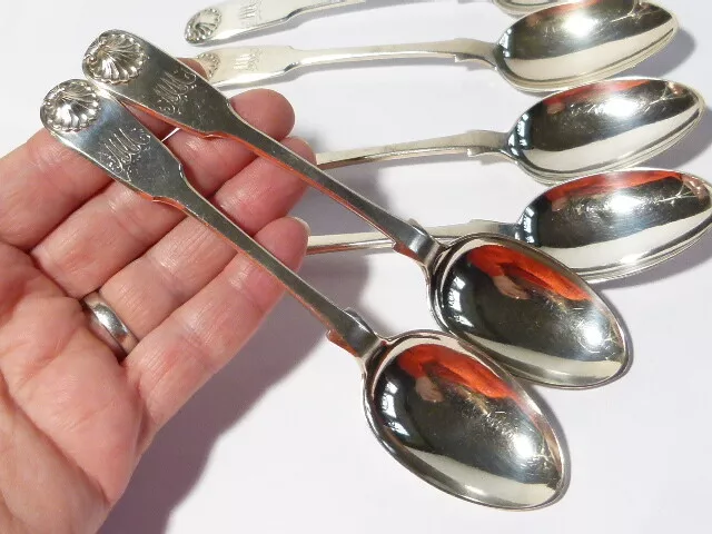 Antique silver spoons best sale ebay
