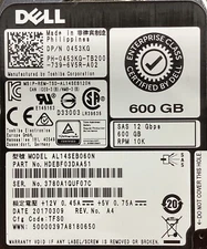 LOT OF 2 - Toshiba Dell AL14SEB060N 600 GB SAS 3 2.5 in Enterprise Drive RPM 10K