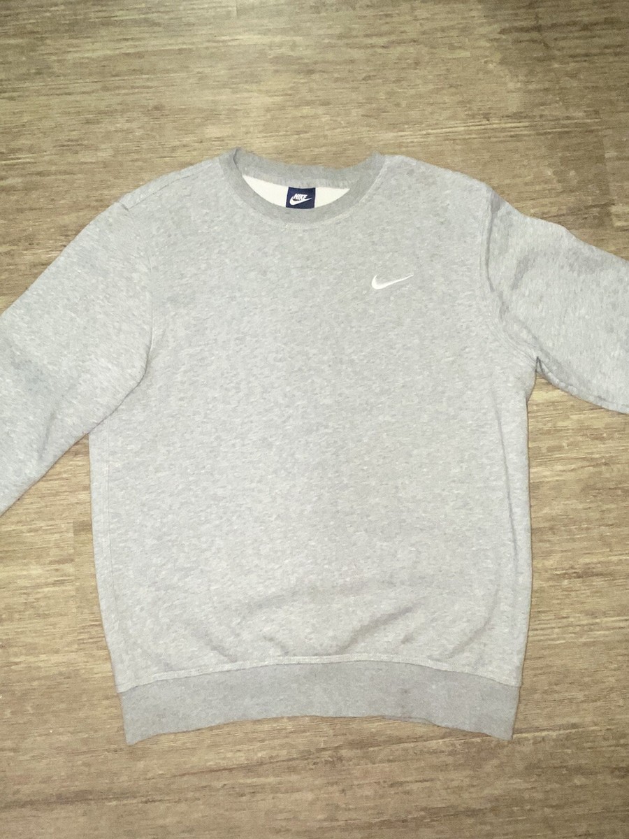 light grey nike crewneck