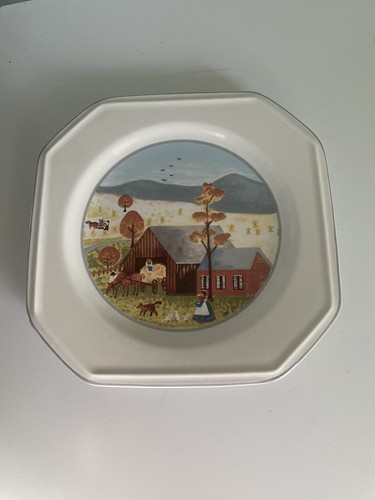 Vintage Mikasa Songs Of The 4 Seasons 150mm Plates Japan - Picture 4 of 6