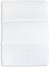 LAURA® Quad Fold 95x65cm Compact Foldable Baby Travel Cot Mattress and  Bag