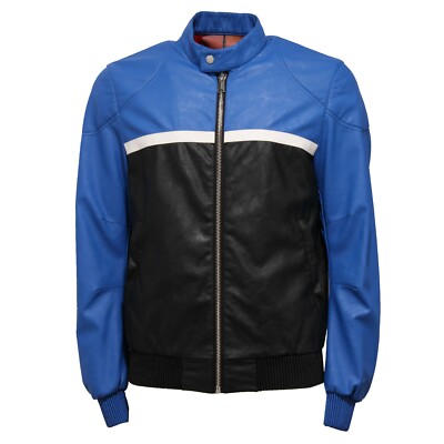 7308J giubbotto uomo FREEDOMDAY eco-leather biker jacket man