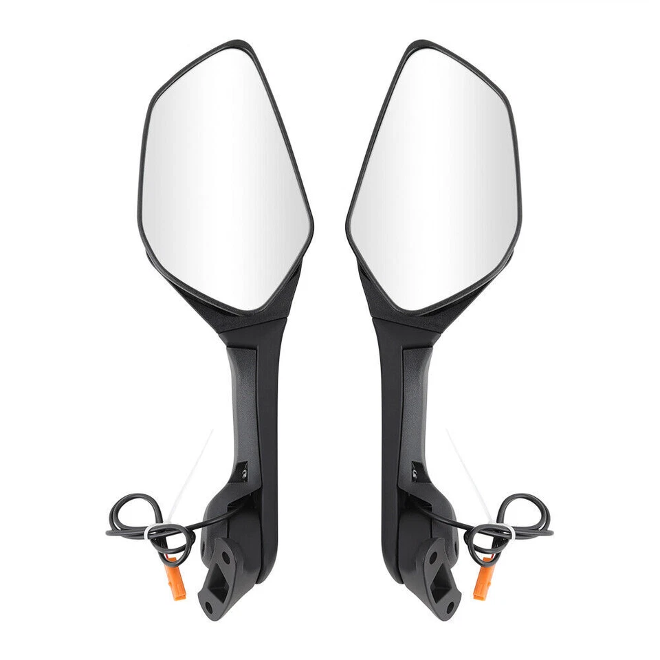 Espejos retrovisores LED aptos para Kawasaki Ninja ZX6R ZX-10R 2009-2015 2011 2012 Foto 4 de 4