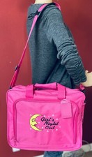 Briefcase Laptop Messenger Bag Pink Water-Resistant NEW