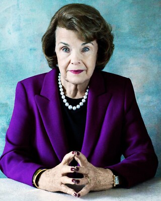 US Senator DIANNE FEINSTEIN Official Portrait Poster Picture Photo 4x6