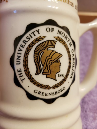 University of North Carolina at Greensboro Spartans Stein Cup Mug W.C. Bunting - Picture 2 of 7