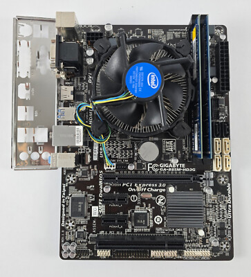 Intel Core i5 4570 + Gigabyte GA-B85M-HD3G + 16GB DDR3