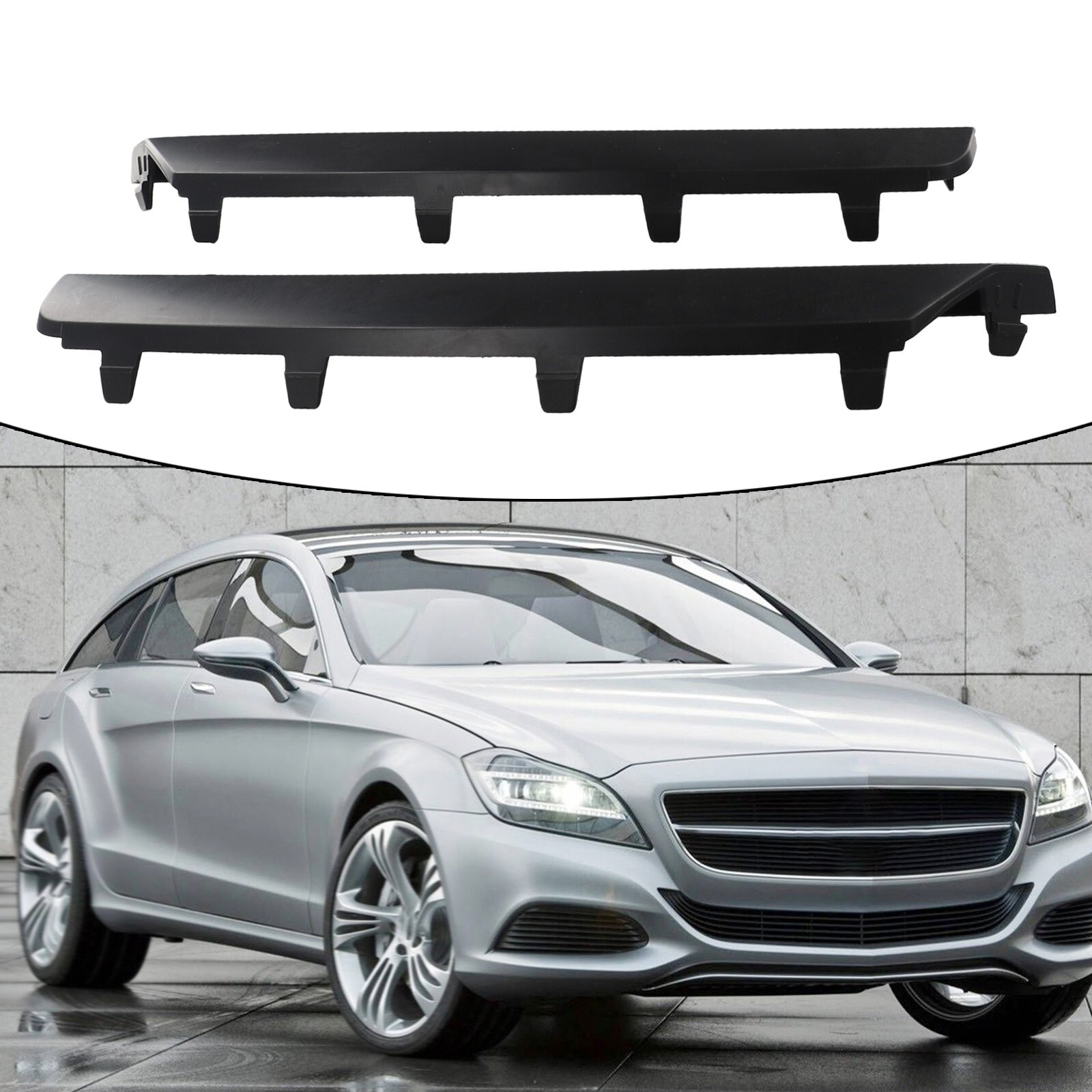 Front Bumper Wheel Arch Trim Left Right Side Cover Molding Flank For Benz W167