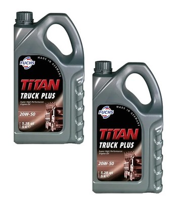 Fuchs Titan Syn MC 10W-40 Motoröl 10Liter CAT ECF-1-a/ECF-2