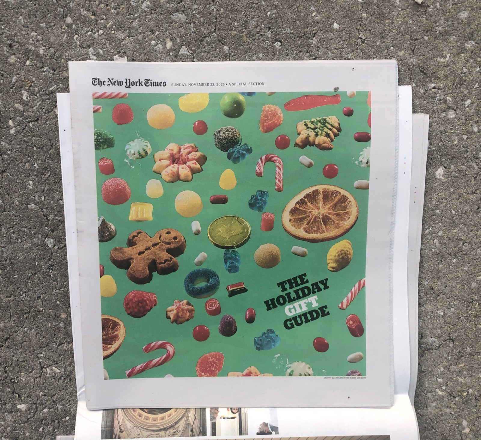 NEW YORK TIMES - SUNDAY NOVEMBER 23, 2025 (NEW YORK TIMES HOLIDAY PUZZLE MANIA!)