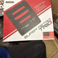 Retro-Bit Super RetroTRIO Red/Black Console
