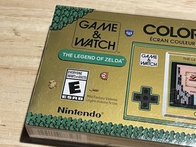 NINTENDO GAME & WATCH THE LEGEND OF ZELDA HANDHELD COLOR SCREEN CONSOLE 2021