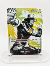 One Piece Pillars Of Strength Rob Lucci OP03-076 Alt Art Leader English NM