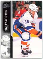 2021-22 Upper Deck #367 Oliver Wahlstrom New York Islanders