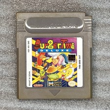 BurgerTime Deluxe Nintendo Gameboy Cartridge, Authentic, Tested Working