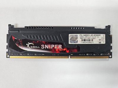 G Skill Sniper 4GB PC3-14900 DDR3 DIMM F3-14900CL9-4GBSR (F3-14900CL9D-8GBSR)