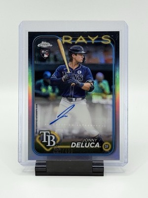 2024 Topps Chrome Update Series - Autographs Jonny Deluca #AC-JD Refractor /499