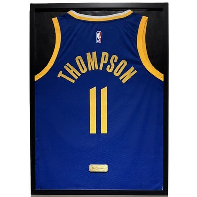 Golden State Warriors Klay Thompson Jersey Framed, Klay Thompson Shirt Framed