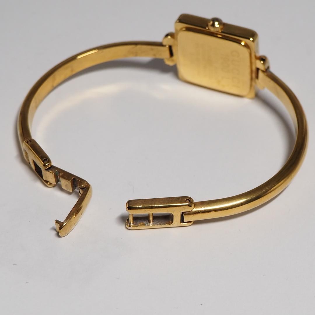 Good Condition Gucci GUCCI 1900 Square Bangle Watch Wristwatch GUCCI,19017 thumbnail 7