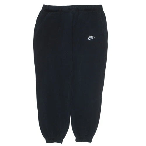 Nike Men's Black 2XL Fleece Jogger Sweatpants Tapered Fit