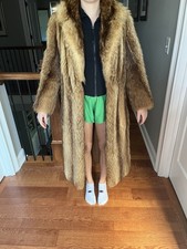 Cappotto pelliccia vintage Evans Chicago Paris Milano