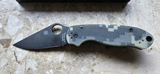 Spyderco PARA 3,  CPM-S45VN und schwarzen Finish, G-10 Griff, Camo + Rechnung