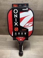 Onix Z5 Graphite Red Pickleball Paddle Nomex Honeycomb Core, Graphite Face