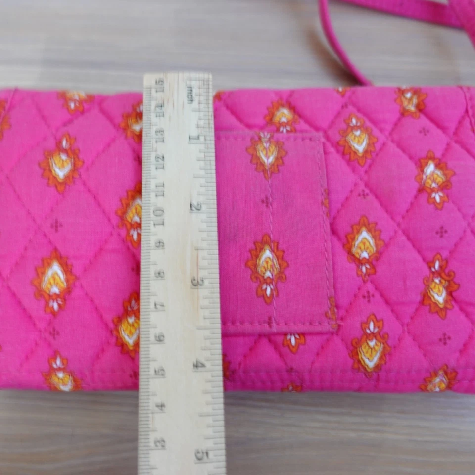 Bolso MaggiB Mujer Bandolera Hombro Eslinga Rosa Floral Acolchado Cartera Pequeño Boho Foto 4 de 4