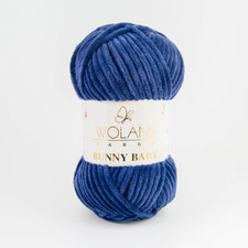 Wolans Bunny Baby Chenille Yarn, Amigurumi, Knitting, Crochet Wool  100g