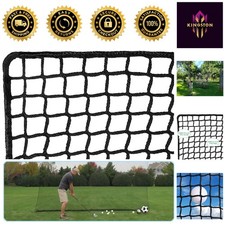 Heavy-Duty Golf Practice Net 10x10ft/15ft/20ft - Durable Nylon for All Sports