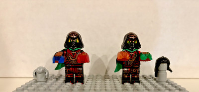 Lego Ninjago Minifigures 70626 Krux and Acronix with 4 Time Blades