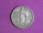 1917-TI Standing Liberty Quarter #P34245