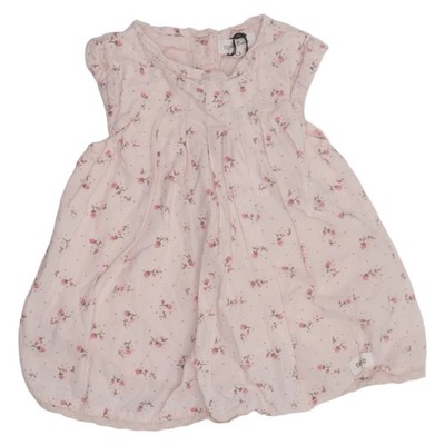 Newbie by KappAhl, Kleid, Größe: 62, Pink, Bio-Baumwolle, Blumen, Mädchen #5Az