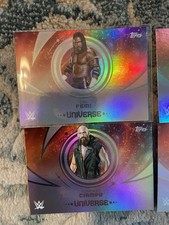 76 Topps WWE Universe Sports Trading Card Lot!! 
