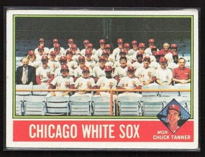 1976 Topps - Team Checklist Chuck Tanner #656 - Set Break!! VG/EX Combined Ship!