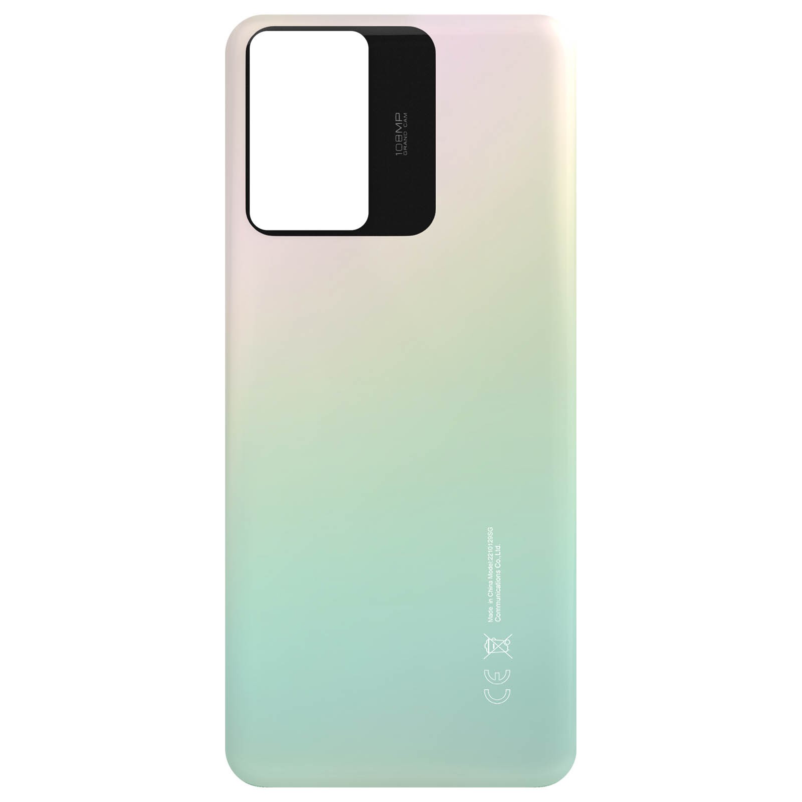 Cache batterie Xiaomi Redmi Note 12S vert Clappio pour réparer votre mobile