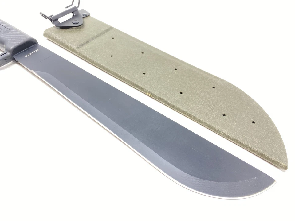 "Machete Schrade SCMACH18 con funda de 18"" de largo en general apenas usado limpio! Foto 3 de 4