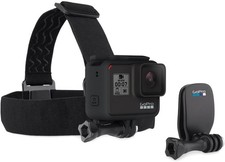 GoPro Head Strap with QuickClip - Official GoPro Mount,Black - Black - 6.1 in 7.