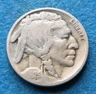 1925-S Fine  Buffalo Nickel San Francisco Mint -C