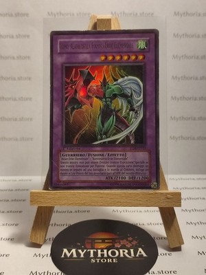 Yu Gi Oh Geflügelter Mann der Flamme Elementarheld TLM Ultra Rare 1ed DEU Good