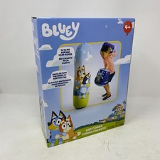 New Sealed NIB Bluey Bop Combo 31 Inch Bob Bag W/ 2 Bop Gloves For Ages 4 