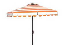 Safavieh VIENNA 9 FT CRANK UMBRELLA, Reduced Price 2172773198 PAT8011O