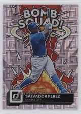 2022 Panini Donruss Bomb Squad Vector Salvador Perez #BS-1 1b9b