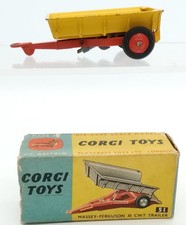 Alter Corgi Toys Massey Ferguson Trailer #51-...